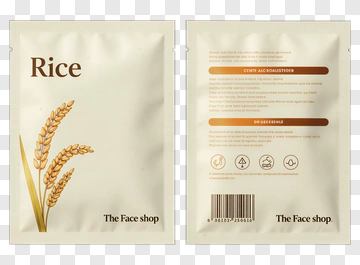Rice Face Mask By The Face Shop PNG