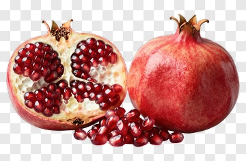 Pomegranate With Seeds PNG