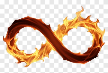 Fire Infinity Symbol PNG