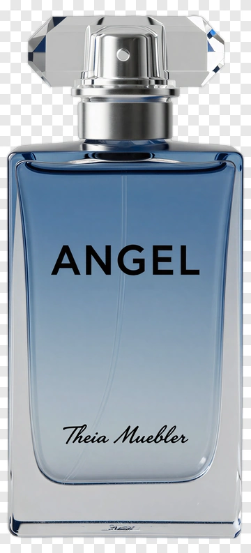 Angel Perfume Bottle By Theia Muebler PNG