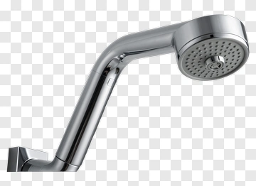 Modern Chrome Shower Head PNG