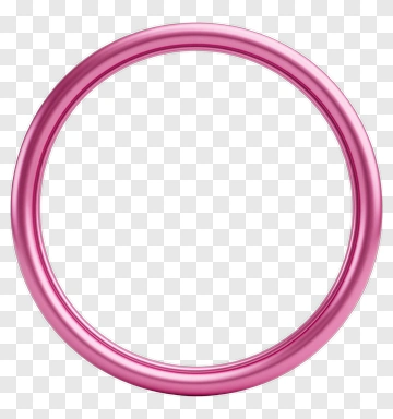 Pink Metallic Ring PNG