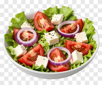 Fresh Tomato And Feta Salad PNG