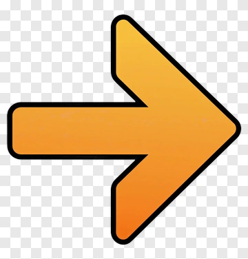 Orange Arrow PNG