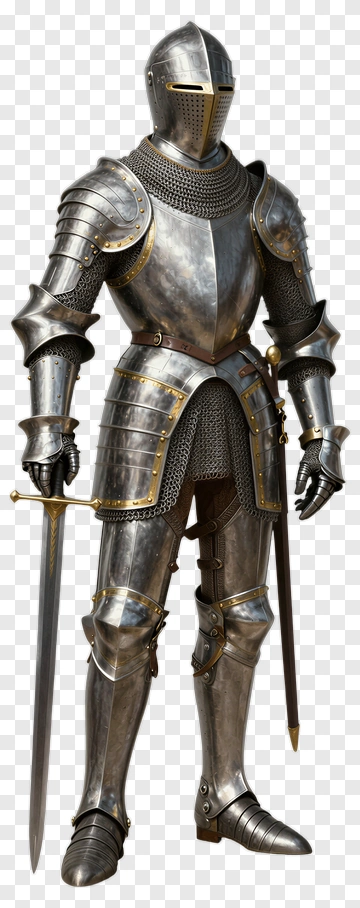 Full Plate Knight In Armor PNG