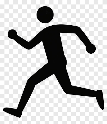 Running Person Icon PNG