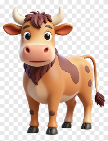 Cartoon Cow PNG