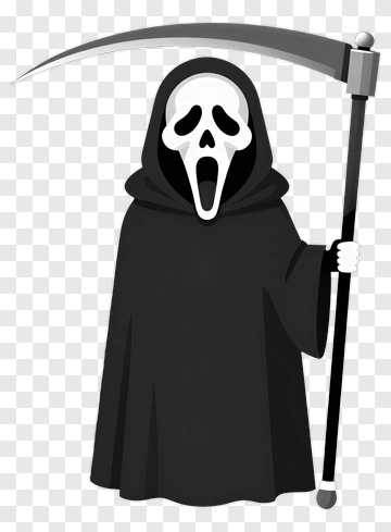 Death With Scream Mask PNG