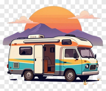 Camper Van PNG