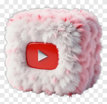 Furry YouTube Logo Cube PNG