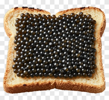 Caviar On Toast PNG