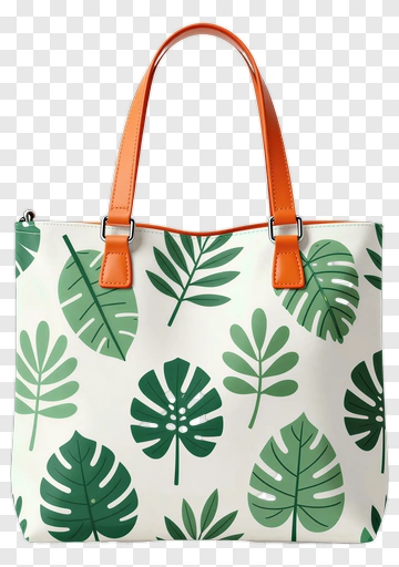 Tropical Leaf Handbag PNG