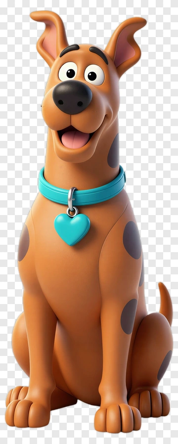 Scooby Doo Cartoon Dog Character PNG