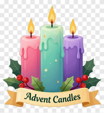 Advent Candles PNG
