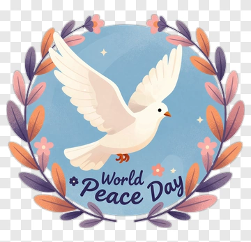 Dove Of Peace For World Peace Day PNG