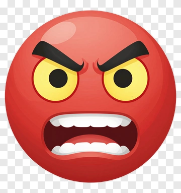 Angry Face Emoji PNG