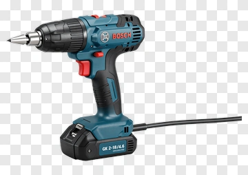 Bosch Cordless Drill With Battery Pack PNG