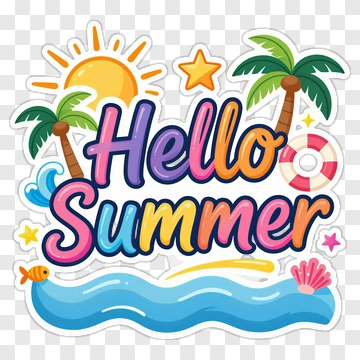 Hello Summer PNG