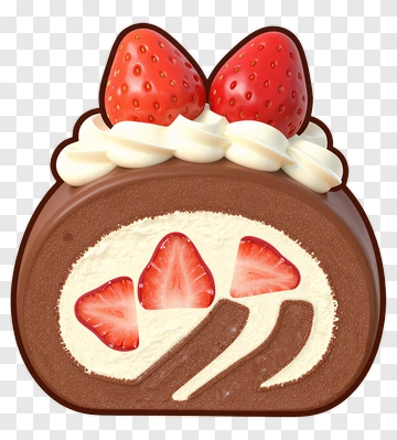 Strawberry Chocolate Cake PNG