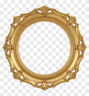 Gold Ornate Frame PNG