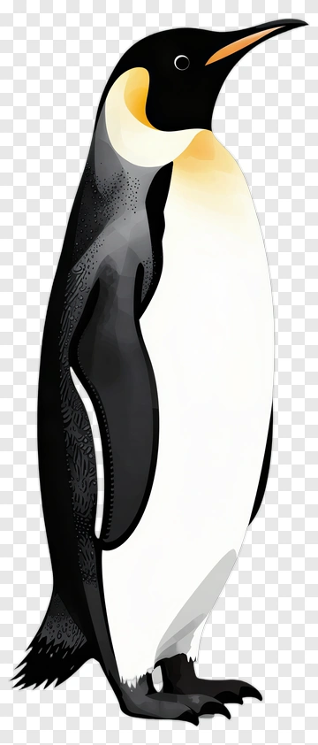 Standing Penguin PNG