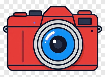 Red Camera PNG