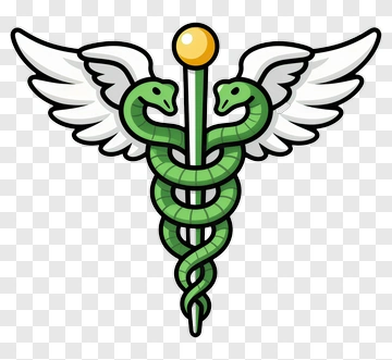 Caduceus Medical Symbol PNG