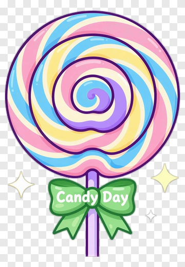 Candy Day Lollipop PNG