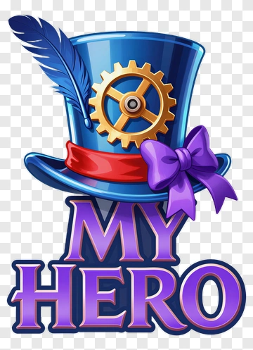 My Hero Top Hat Logo PNG