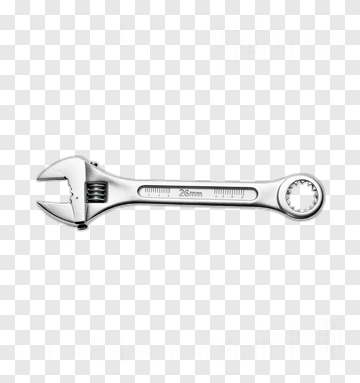 Adjustable Wrench 26mm PNG