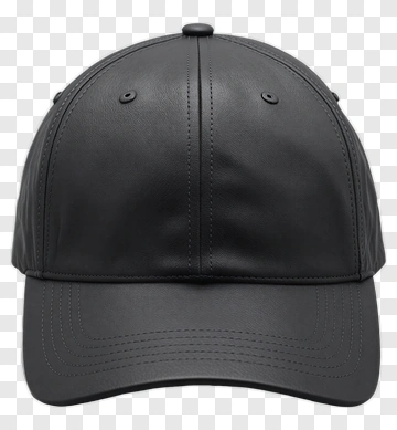 Black Leather Cap PNG