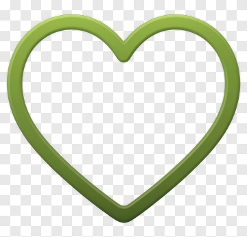 Green Heart PNG