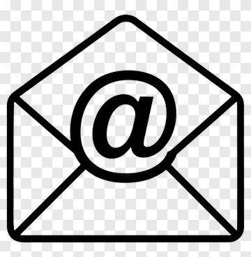 Envelope With At Symbol PNG