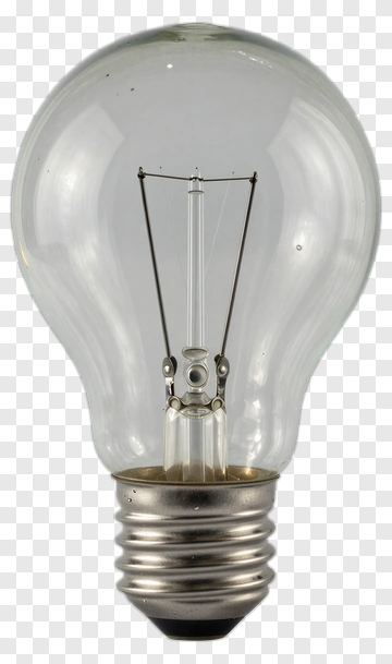 Vintage Light Bulb PNG