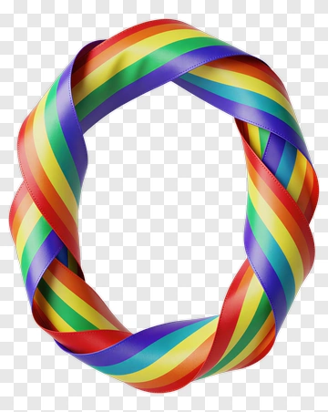 Rainbow Ribbon PNG