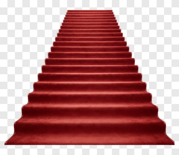 Red Carpet Staircase PNG