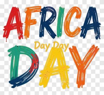 Africa Day Celebration Design PNG
