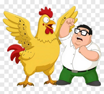 Chicken And Man PNG