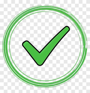 Green Checkmark In Circle PNG