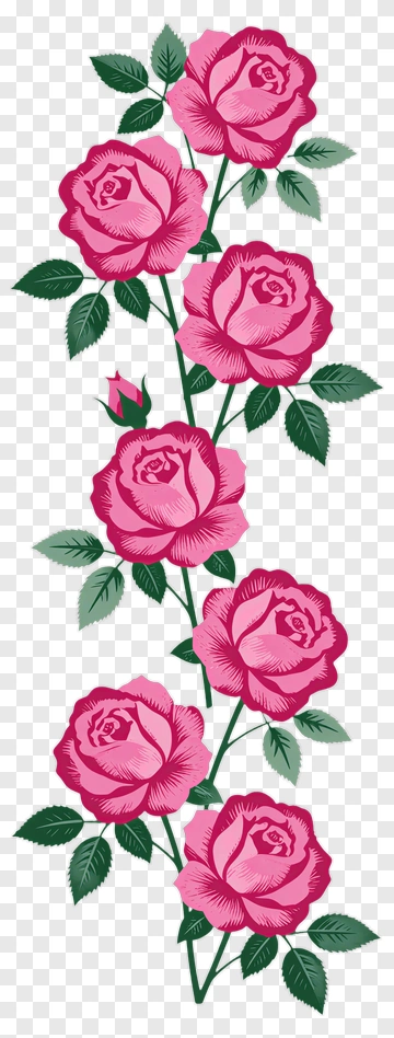 Pink Rose Bouquet PNG