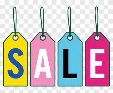 Sale Tags For Discount Promotion PNG