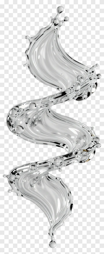 Water Splash In Motion PNG