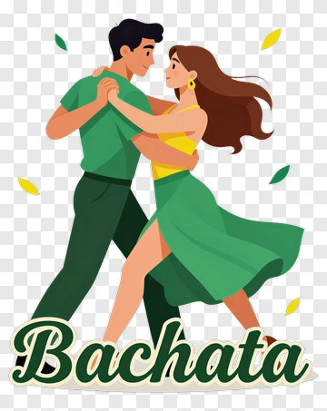 Bachata Dance Couple PNG