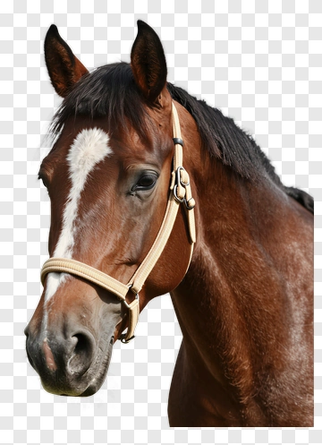Brown Horse With White Marking PNG