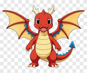 Red Dragon Pokemon Charizard PNG