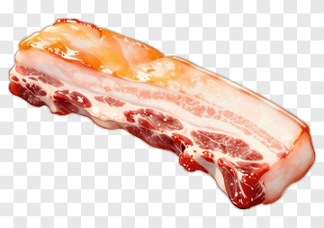 Crispy Bacon Slice PNG