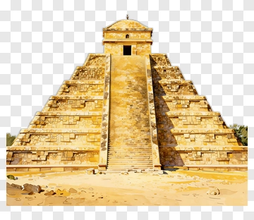 Ancient Maya Pyramid PNG