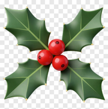 Holly With Berries PNG