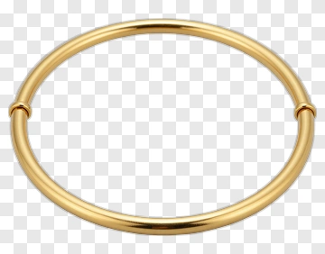 Gold Bangle Jewelry PNG