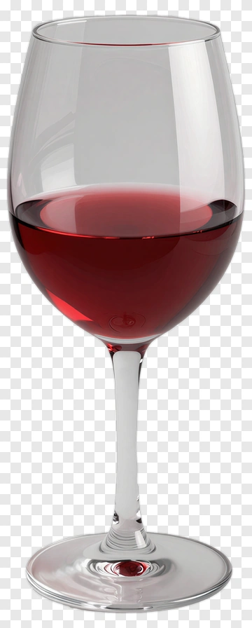 Red Wine In A Glass PNG